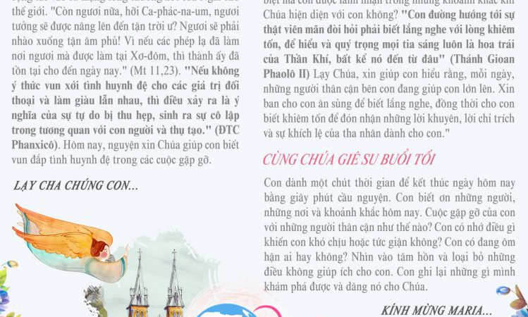 13-07 Mạng lưới cầu nguyện toàn cầu