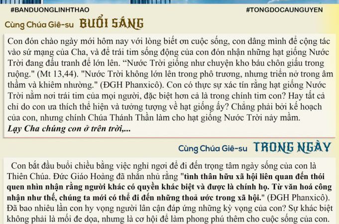 28-08 Mạng lưới cầu nguyện toàn cầu