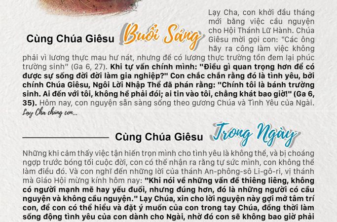 01-08 Mạng lưới cầu nguyện toàn cầu