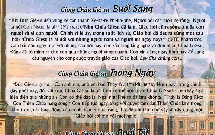 05-08 Mạng lưới cầu nguyện toàn cầu