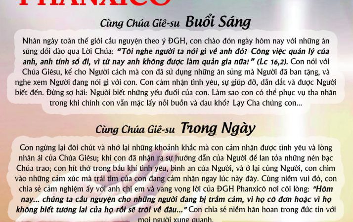 05-11 Mạng lưới cầu nguyện toàn cầu