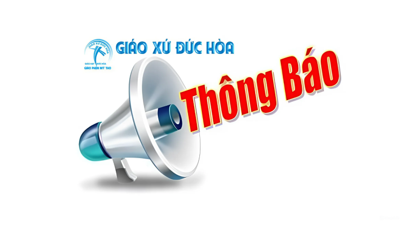 THÔNG BÁO